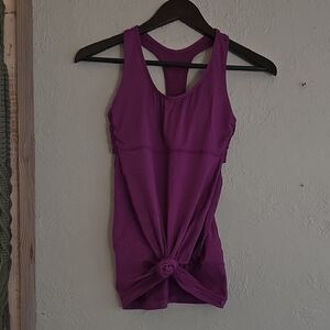 Purple Lululemon Racerback Medium women's Tank Top